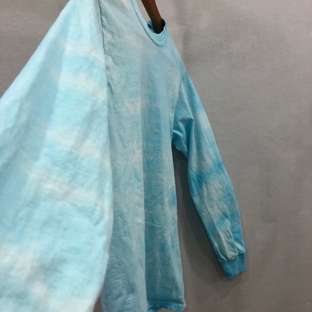 Blue tie dye oversized sweatsuit - Picture 3 of 9